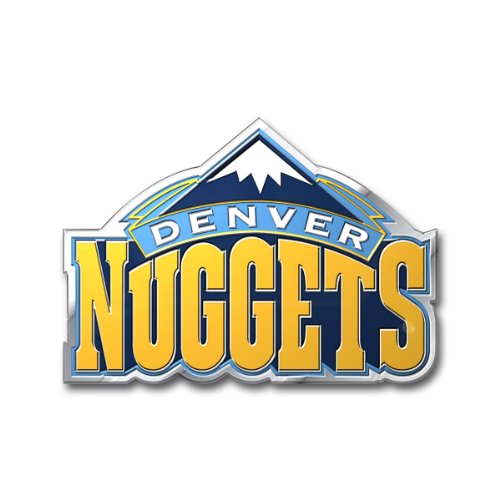 NBA - Denver Nuggets Heavy Duty Aluminum Color Emblem