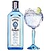 Bombay Sapphire London Dry Gin Geschenkpackung mit Glas (1 x 0.7 l)