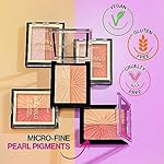 Wet n Wild MegaGlo Blushlighter, Blendable Blush & Highlighter Set, Shimmery Metallic Finish, Highlight Bling - Image 3