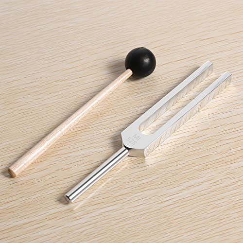 Martillo de diagnóstico con diapasón 528HZ y mazo miniatura 4
