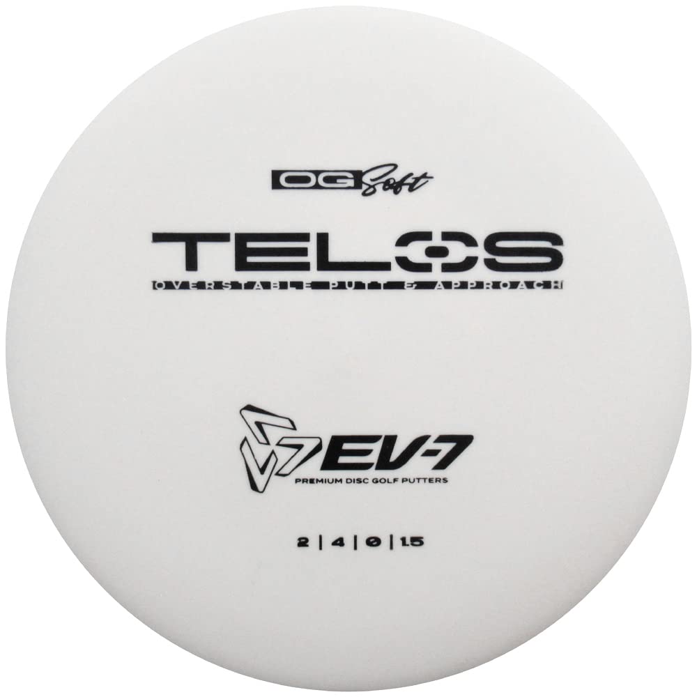 EV-7 OG Soft Telos Putter Golf Disc - 170-175g - Colors Will Vary
