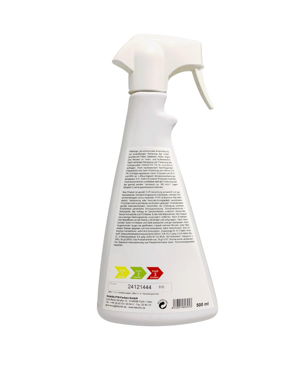 Fakolith FK12 + FK14 | Spray-Set je 500 ml Sprühflasche