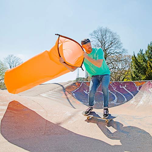 Fatboy Lamzac The Original Version 1 Inflatable Lounger With Carry Bag, Inflatable Couch For Indoor Or Outdoor Hangout Or Lounge Air Chair - Aqua Blue #TOP2