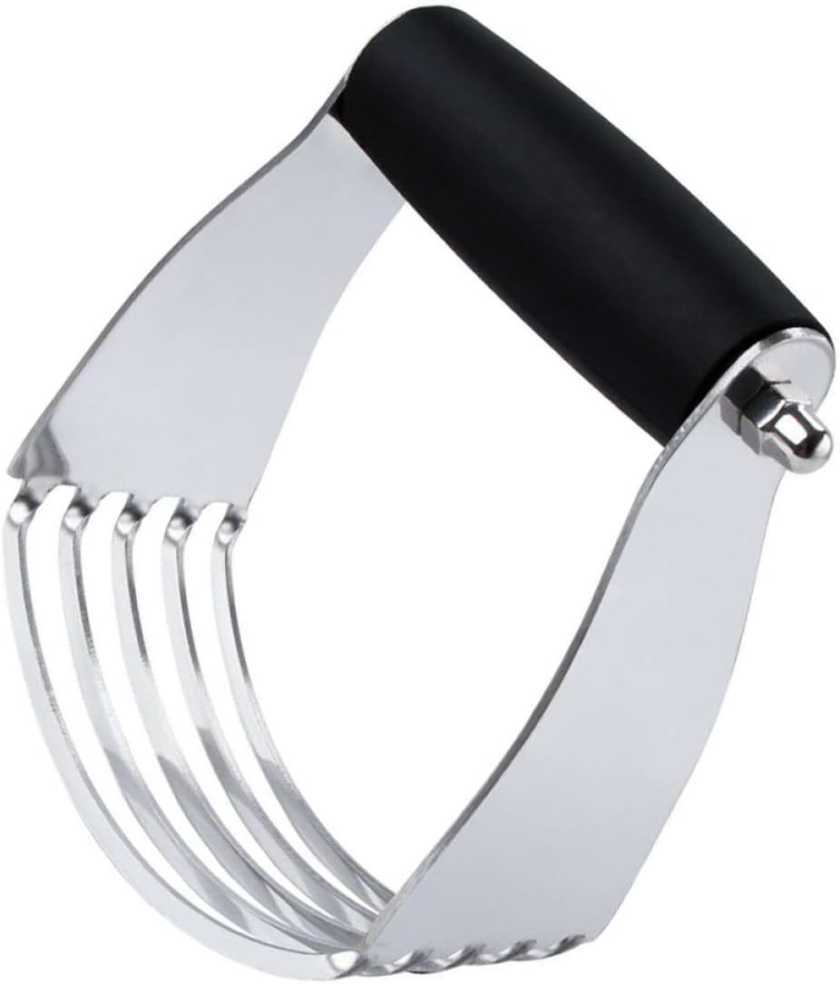 Stainless Steel Pastry Cutter with Thick Blades for Baking Dough