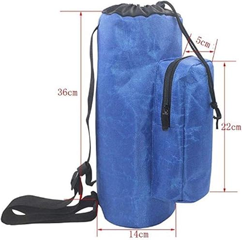 Miniatura 2 de Fityle - Mochila impermeable a prueba de golpes con correa ajustable para el hombro y bolsillos laterales para cilindros de oxígeno y tanques D