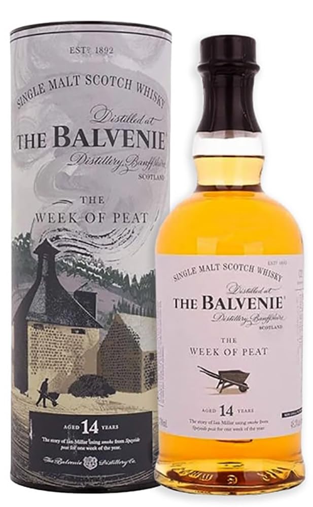 バルヴェニー14年 ピート ウィーク 2003 48.3％ 700ml Amazon.co.jp