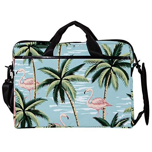 Maletín de Portátil 14 Pulgadas Estilo Tropical para la Universidad y Cafeterías