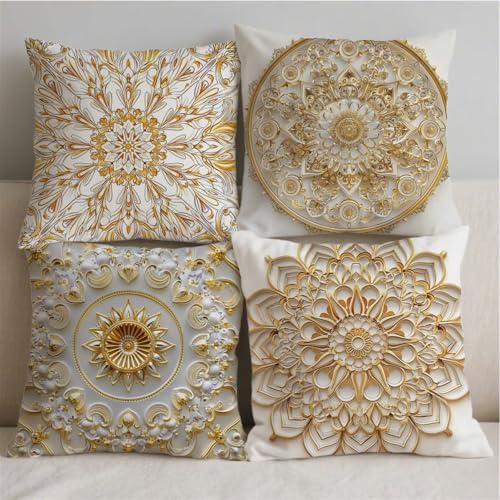 Salon de jardin exterieur sublime avec housse coussin d'or