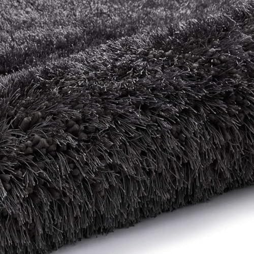 Image of Carpets Handwoven Luxury Fluffy Shaggy Carpet Collection with 2 inch Thickness 2 x 6 feet