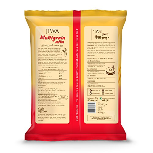 Image of JIWA healthy by nature Organic Chia Whole Seeds 200 g, Certified Organic & Gluten Free Atta /Flour, 1Kg & The Pets Company Dog Poop Scooper and Dog Waste Pick Up Bags, 90 Poop Bags (Pack of 1)