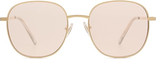 SOJOS - Lentes de sol clásicos cuadrados para mujer y hombre con bisagra de resorte SJ1137