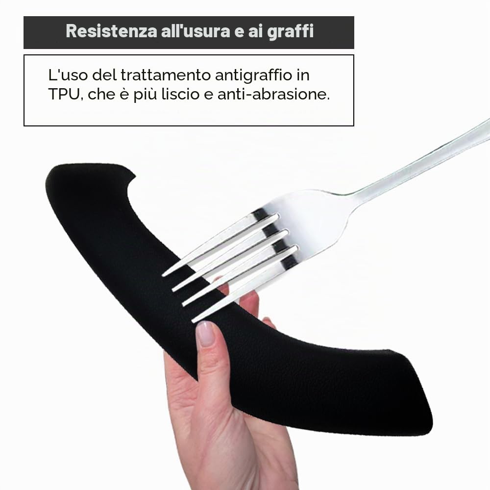 Coprisedilino per porta, 2 pezzi, sostituto migliorato per B-MW X1 X2 F48 F49 F39 2016 2017 2018 2019 2020 - Nero