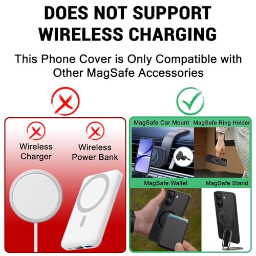 Image of TheGiftKart Hybrid Shockproof Back Cover Case for Mi Redmi Turbo 5 5G / Poco X8 Pro 5G Compatible with MagSafe | Hard Back Cover Case (PC & TPU, Translucent Smoke Matte Back, Black Sides)