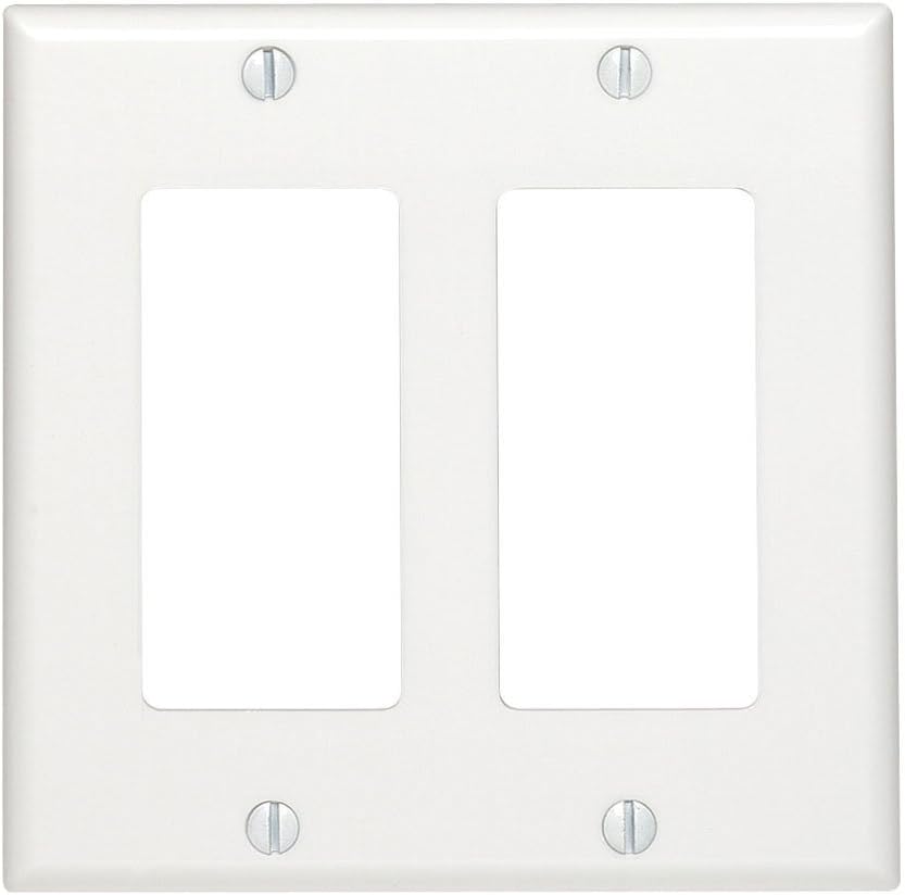 2-Gang Decorator Wall Plate