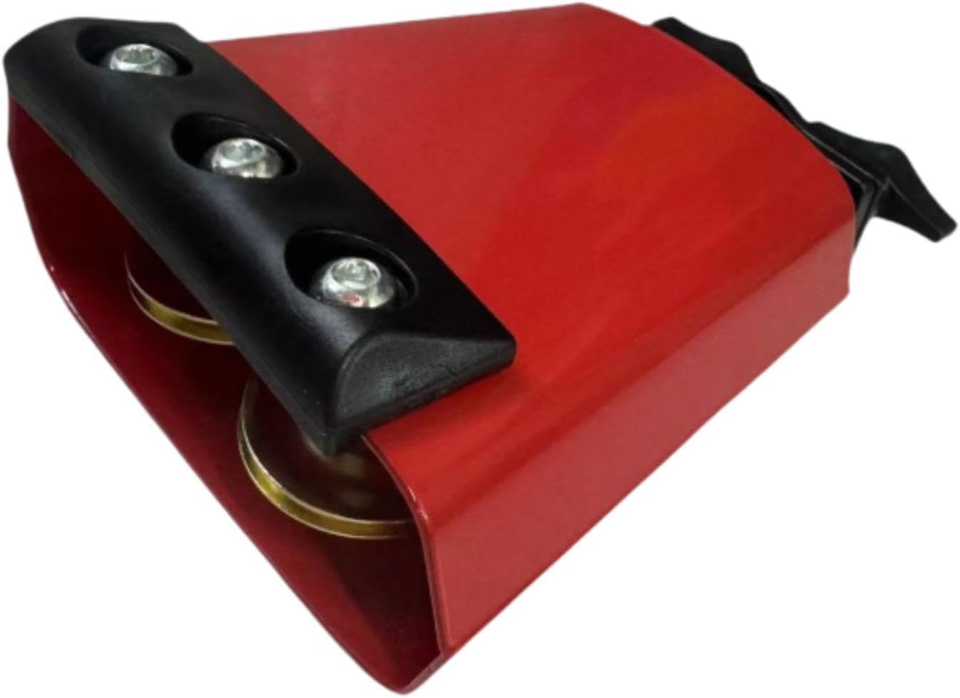 Cowbell for Drums, Hand Percussion, Drum Kit Accessory, 4 Inch Cowbell for Cheering Events, Red