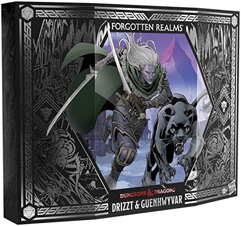 Dungeons & Dragons Forgotten Realms Drizzt & Guenhwyvar Exclusive