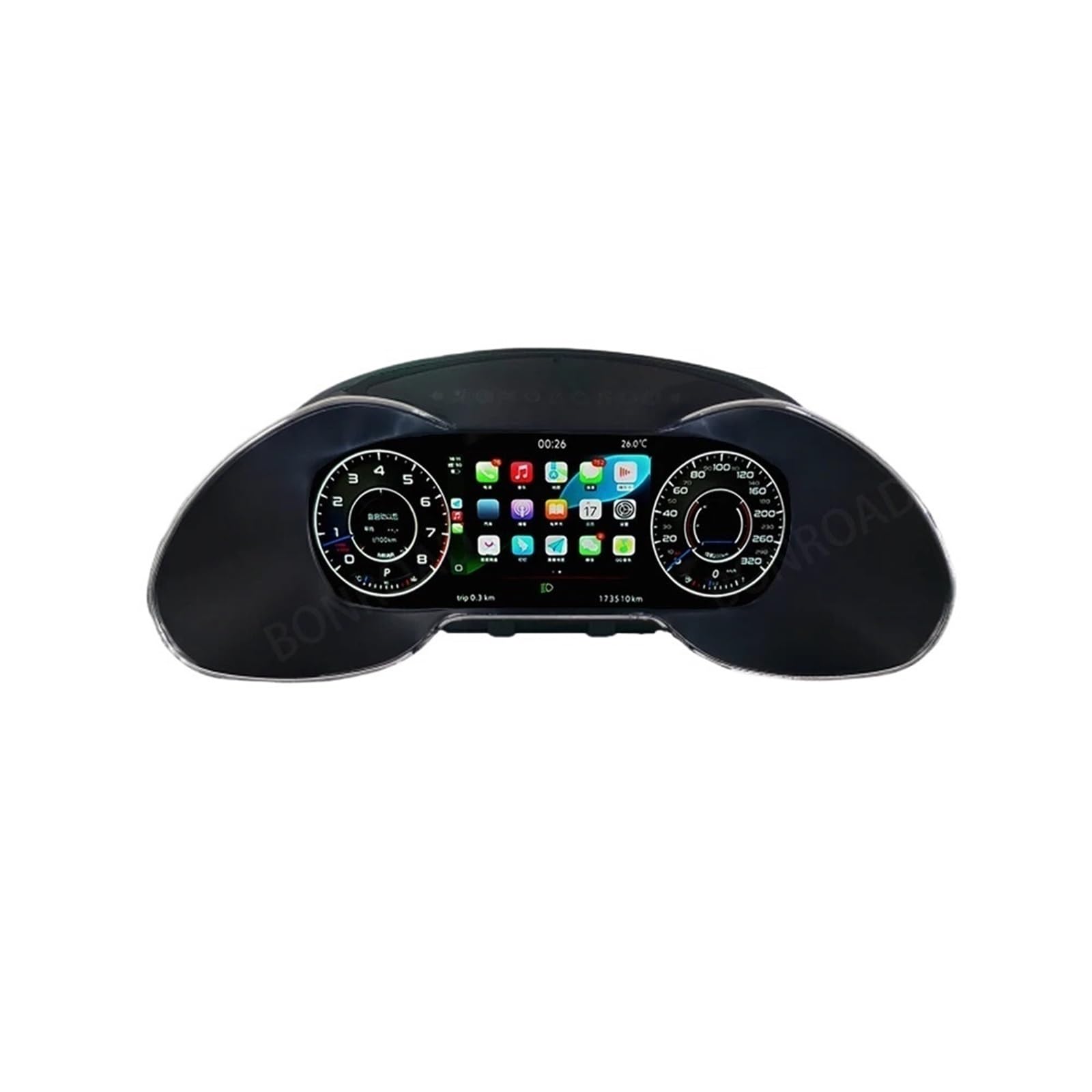 Wyświetlacz Head Up Do Q5 Navi Ekran LCD deski rozdzielczej samochodu | Kokpitu Prędkościomierza 10.25 ''cyfrowy Zestaw Wskaźników LCD Na Desce Rozdzielczej