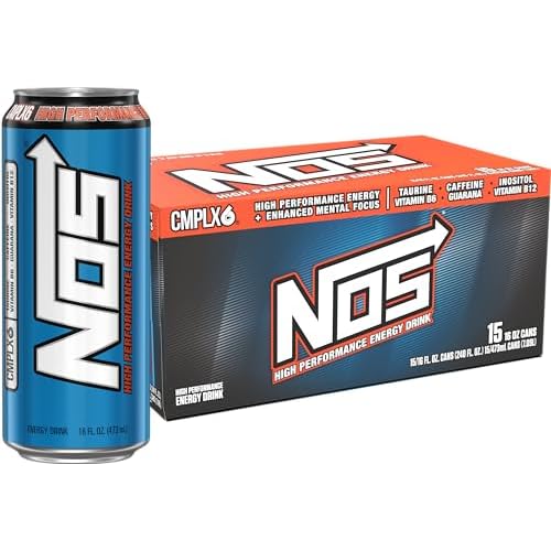NOS Original: High Performance Energy Drink. 16 Fl oz