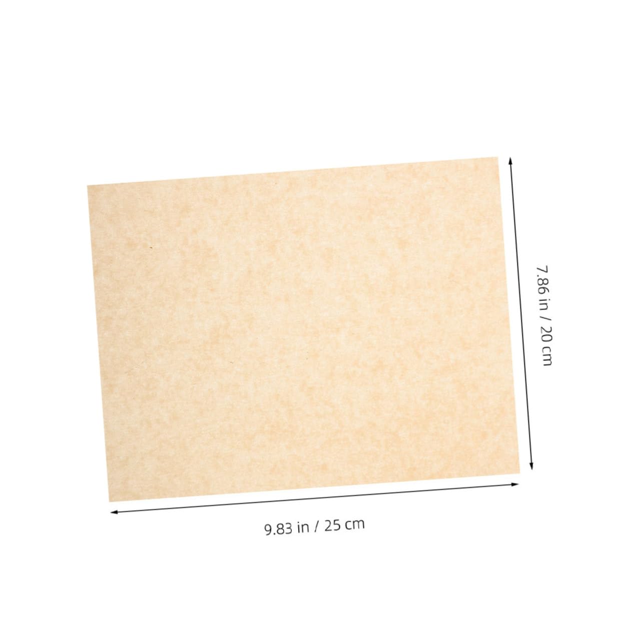 Feuilles de Papier Sulfurisé Cuisson 500 Pièces, Papier Anti-graisse