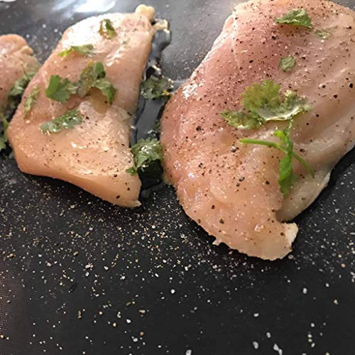 Aoocan Grill Mat - Set Of 5 Heavy Duty Grill Mats Non Stick, Bbq Outdoor Grill & Baking Mats - Reusable, Easy To Clean Barbecue Grilling Accessories - Work On Gas Charcoal Electric - Extended Warranty #TOP5