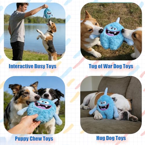 Juguetes mordibles para perros pequeños y medianos 3 unidades miniatura 6