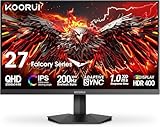 200 Hz + 1 ms : Fluidité Pro-Gamer - Fréquence de rafraîchissement 200 Hz + Temps de réponse 1 ms - L'ecran gaming garantit des jeux sans saccades grâce à son panneau Fast IPS (1 ms), plus rapide qu'un IPS standard. Éliminez les retards, le flou de mouvement et réduisez la fatigue oculaire. Solution idéale pour l'ecran pc gamer professionnel.