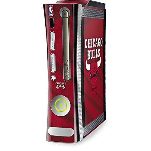 Skinit Decal Gaming Skin Compatible with Xbox 360 (Includes HDD) - Officially Licensed NBA Chicago Bulls Away Jersey Design