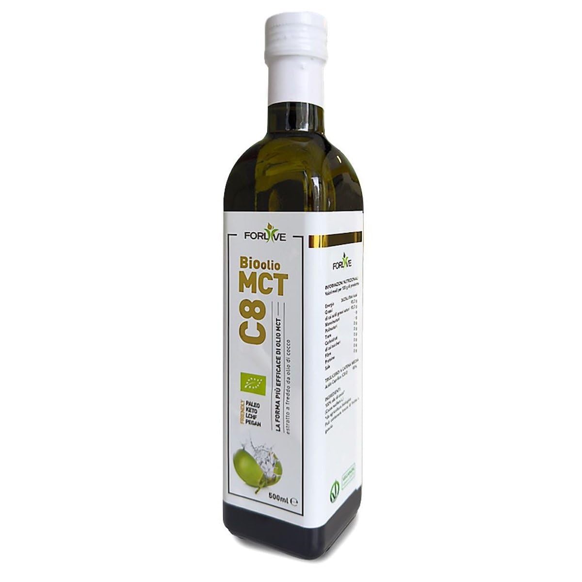 Forlive MCT C8 OLIO 500 ml