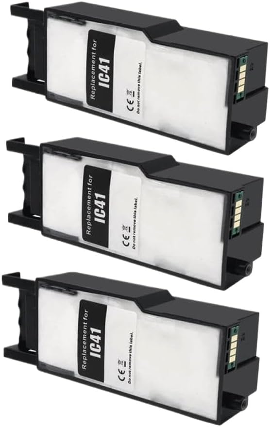 Waste Ink Collector Maintenance Tank Box IC41 GC41 Compatible With Sawgrass SG400 SG500 SG800 SG1000 SG3100 SG2100 SG2010L Printer(IC41-3pcs)