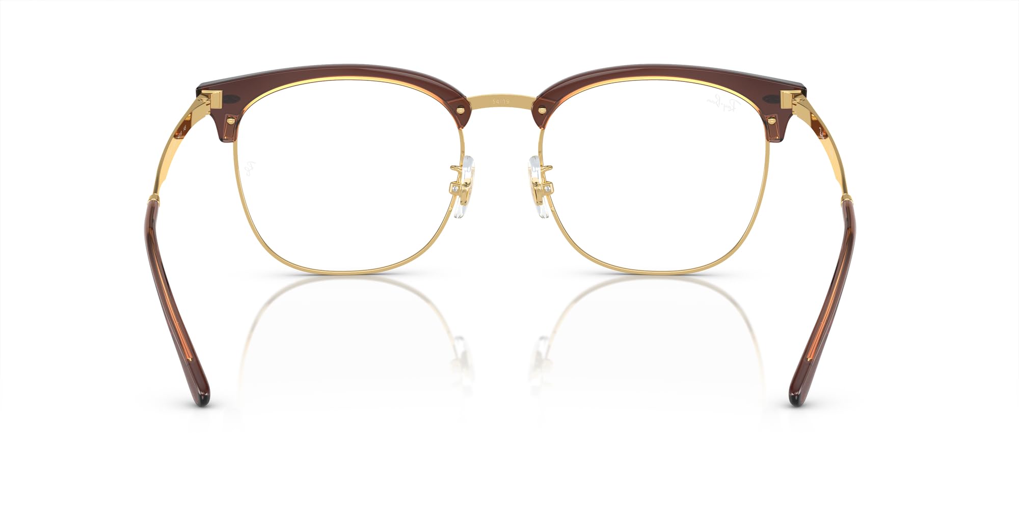 Ray-Ban Męskie kwadratowe oprawki na okulary korekcyjne Rx7318d