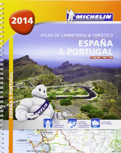 Atlas España. Portugal (A4 ) (Atlas de carreteras Michelin)
