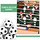 Kisangel Mini Tischfussball Ersatzbälle: 6 Stück Tischfußball Kickerbälle Tischkicker Bälle Mini Ball Fußball Tisch Tischfußball für Brettspiele Erwachsene Kinder