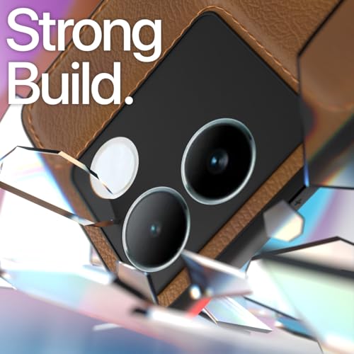 Pikkme iQOO Z7 Pro 5G / Vivo T2 Pro 5G Back Cover Brown - Image 6