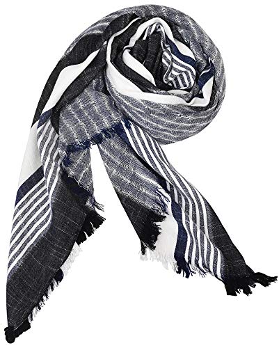 Zaina Men's and Women's Cotton Viscose Fit for All Ages Trend Scarf (90 X 180 Cm, Multicolor) 1