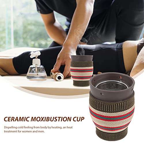 Olla para moxibustión ORFOFE, recipiente térmico para raspado y masaje, para terapia de moxibustión miniatura 5