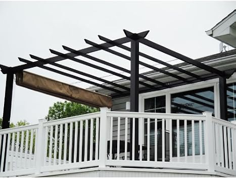10 x 12 Pergola Replacement Canopy Top Cover