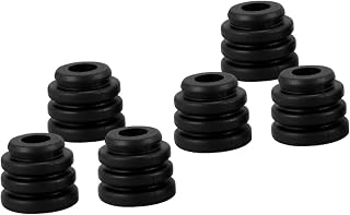 6pcs Air Conditioner Compressor Rubber Pads for Noise Reduction and Shock Absorption Non- Base for Outdoor Units Easy Installation Fit