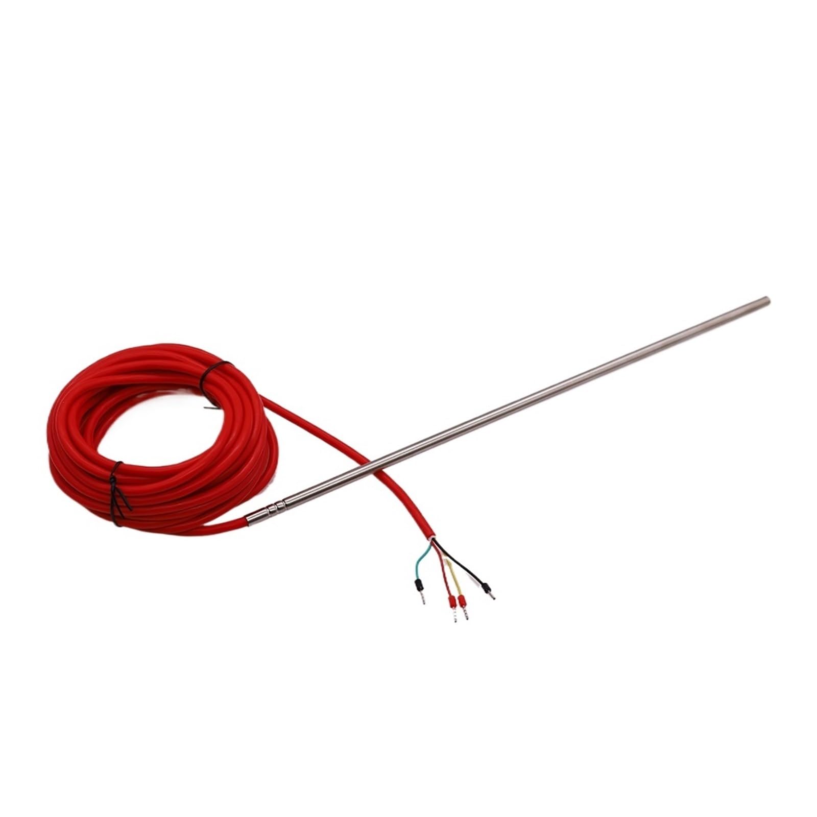 3 uds 6*310mm A clase 4 cable tipo PT100 Sensor sonda de temperatura resistencia térmica Pt100(Cable length 4m)