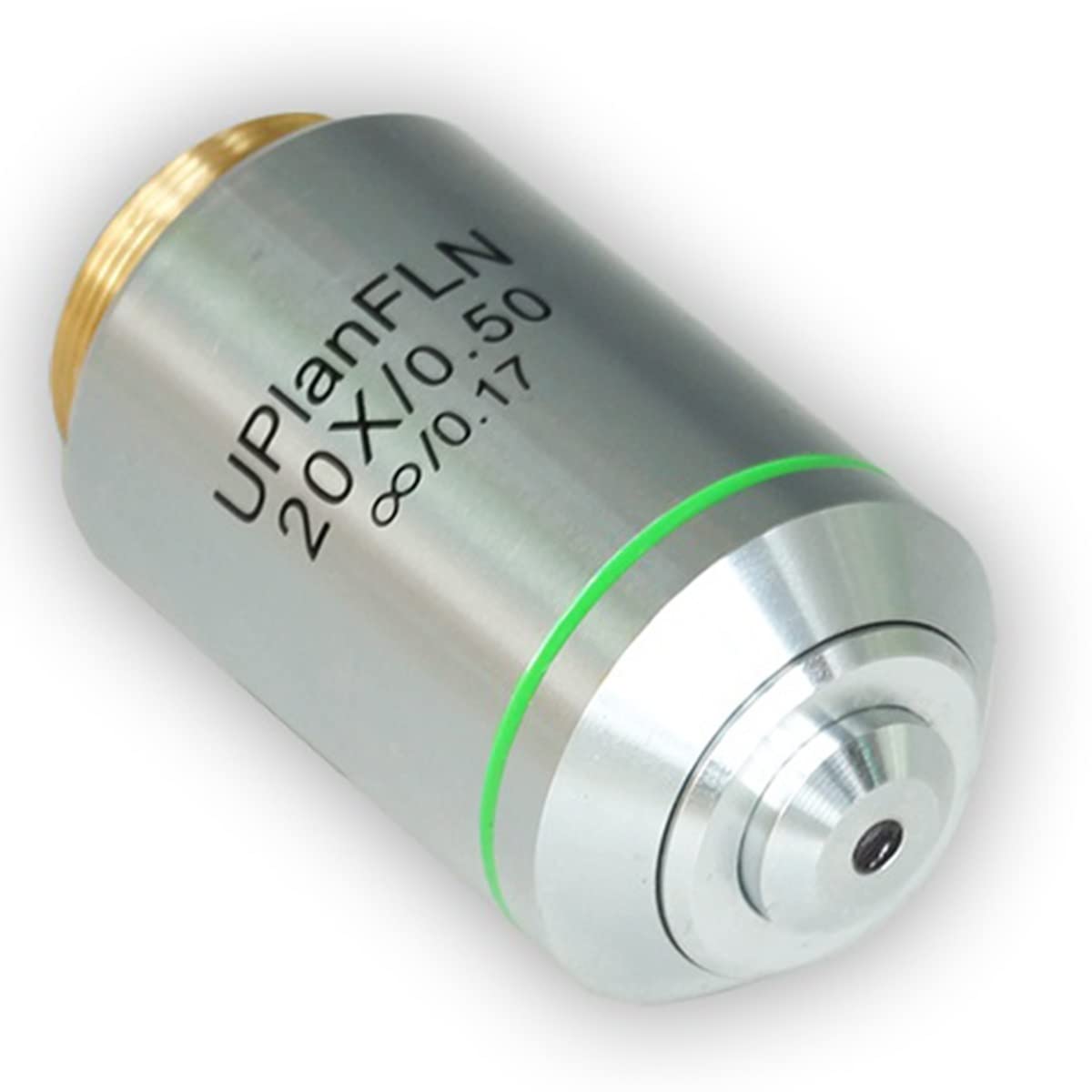 Accessori per microscopi 4X 10x 20x 40x 100x 2 0mm. Rms. Lente dell'obiettivo Fluorescente dell'interfaccia del Filo Durata e Prestazioni affidabili(20X)