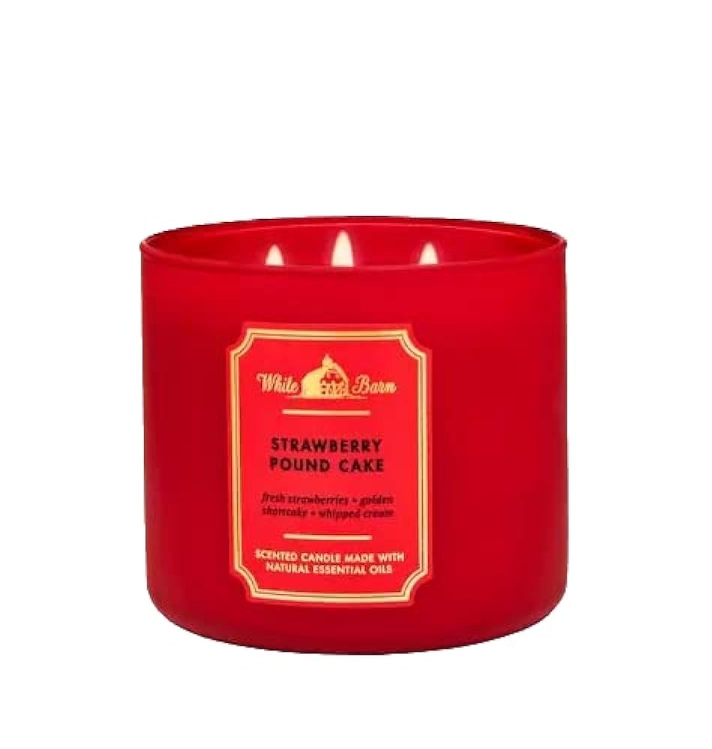 White Barn Candle Company Bath and Body Works Vela perfumada de 3 mechas con aceites esenciales – 14 onzas – primavera 2021 – rosa lila y vainilla