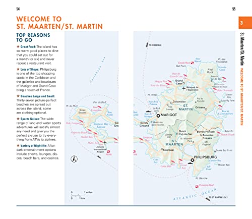 Fodor's Infocus St. Maarten/St. Martin, St. Barth & Anguilla (Full-Color Travel Guide) #TOP5