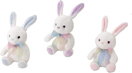 Miniatura 2 de The Petting Zoo Peluche de conejo, regalos para niñas, juguete de peluche Lil Bunny Britz, 6 pulgadas (rosa)