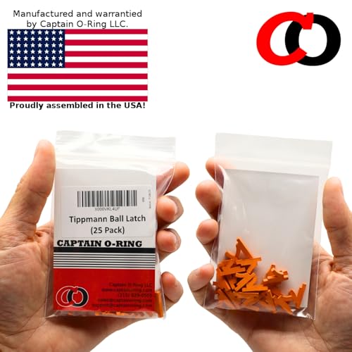 Captain O-Ring – Replacement Ball Detent Latch for Tippmann 98, A5, X7 FA-18 Ball Keeper (25 Pack)