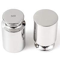 Vista 6 de Pesar básculas Calibración Peso, Gramo de Calibración Peso,Pesos de calibración de balanza de báscula, para balanza digital (500G)