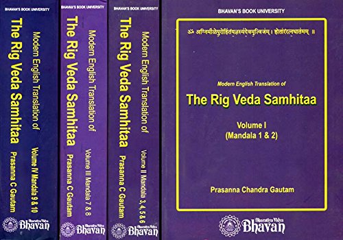 Modern English Translation of The Rig Veda Samhitaa (Set of 4 Volumes ...