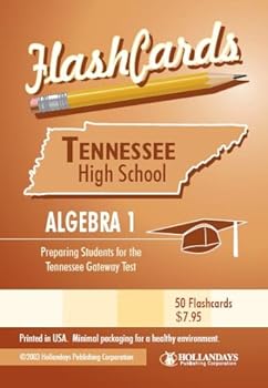 Cards Tennessee Gateway Test Algebra I Flashcards Book