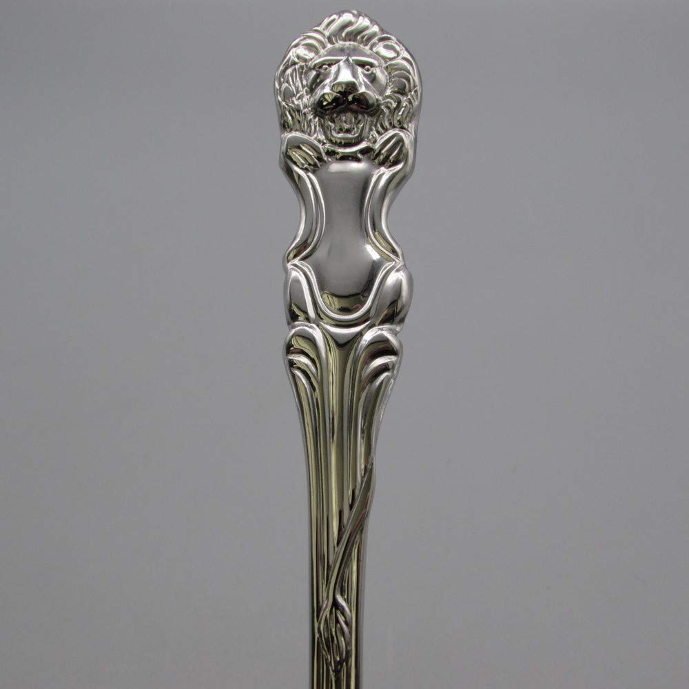 英国】 ライオンのボウル / センターピース【シルバープレート】直径