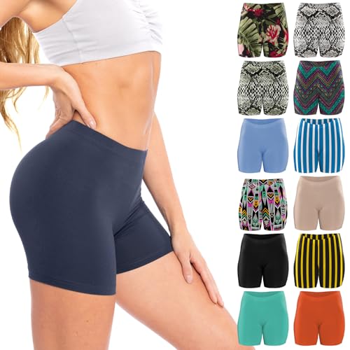 Image of Sexy Basics Women's 12-Pack T-Back Thong Underwear in Buttery Soft, No-Show Style