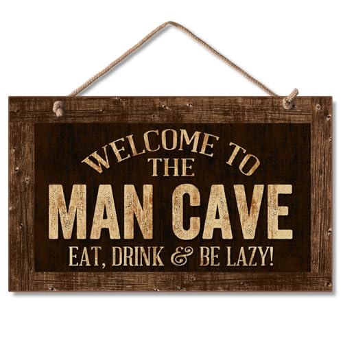 Highland Graphics Decorative Wood Sign (Man Cave)