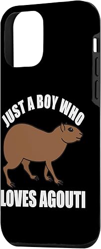 Miniatura 2 de iPhone 12 mini Just A Boy Who Loves Agoutis Cute Guinea Pigs Agouti Case